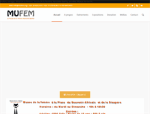 Tablet Screenshot of mufem.org